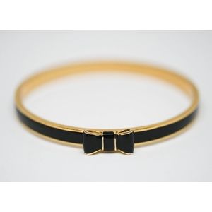Kate Spade Black Bow Bangle